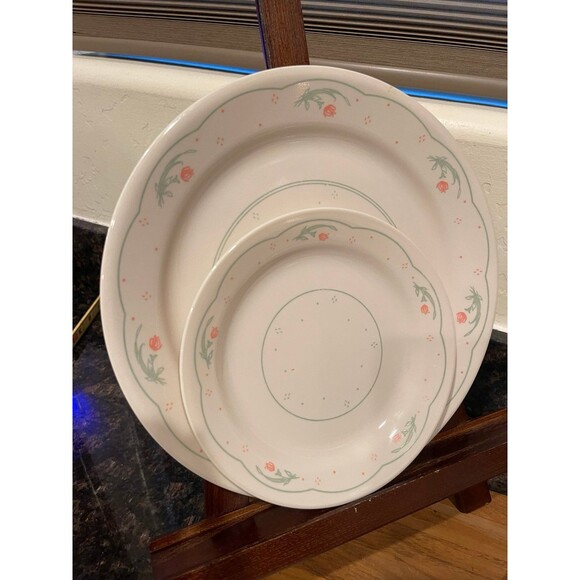 Corelle Calico Rose 10 pc set - Picture 2 of 7